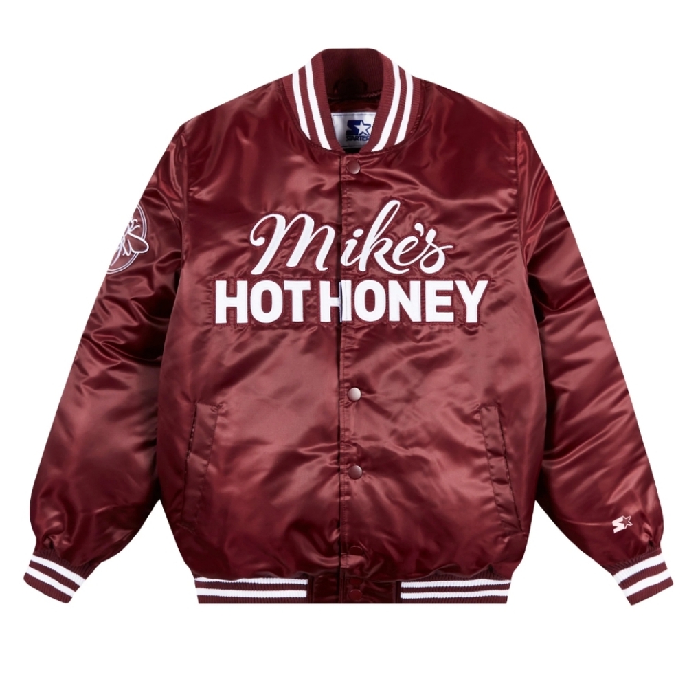 Mike's Hot honey Starter Varsity Jacket